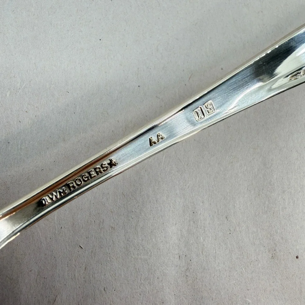 Wm Rogers Starlight Rose Silverplate (4) 6 Pc Place Setting Flatware Lot Vintage